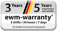 EWM warranty