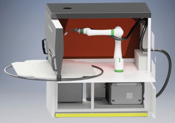 Teach Pendant tablet operation graphic