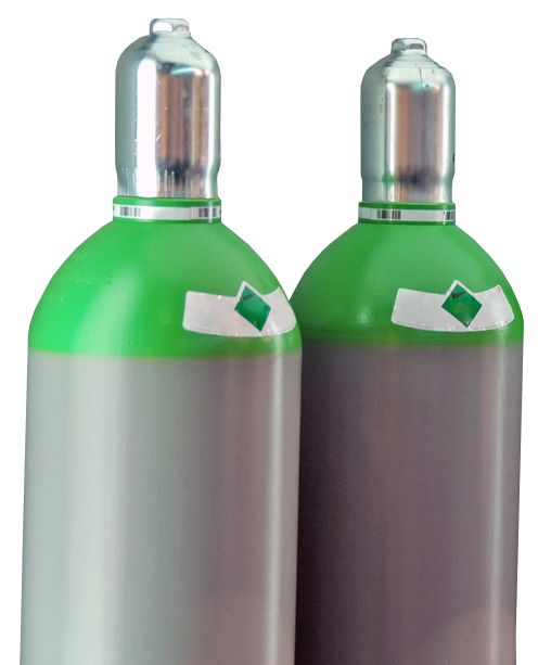 Gasflasche 4,8 argon (100 %) super svetsgas, 8 liter TIG/WIG MIG