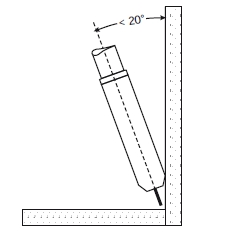 Illustration du guidage de la torche de soudage