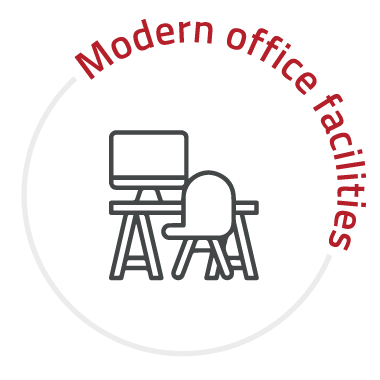 modern office facilities