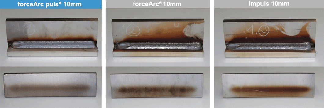 Weld seam comparison